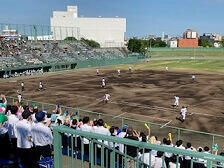 野球全校応援(vs.札幌東)