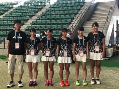 第108回高等学校テニス選手権大会（インターハイ）の写真